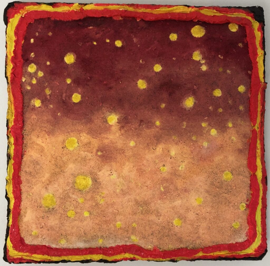 Edie Monetti Twisted Stars IV (Red)