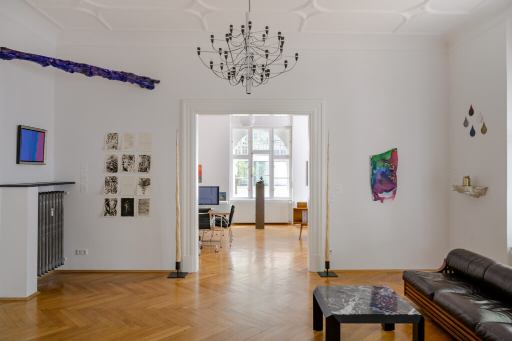 THE LAST UNICORN, Installation view, Main room / Office