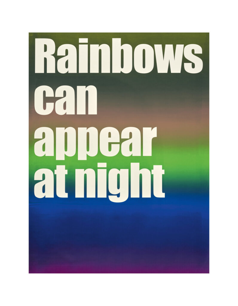 OLAF NICOLAI, (* 1962), Rainbows III