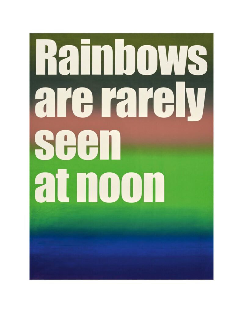 OLAF NICOLAI, (* 1962), Rainbows I