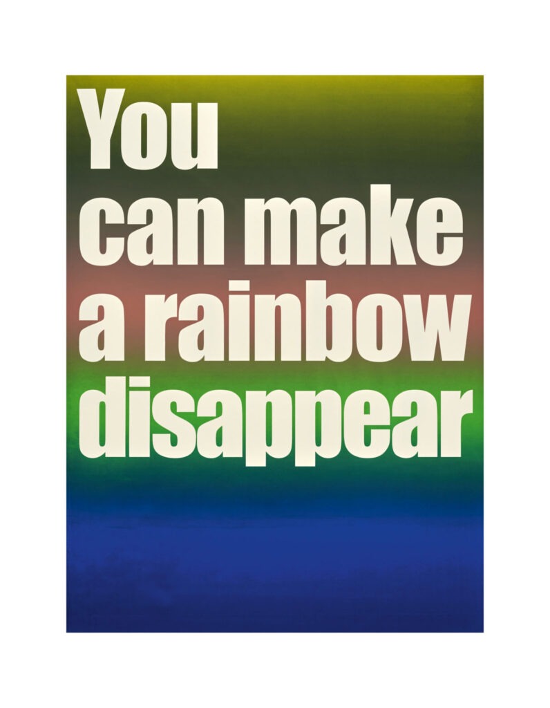 OLAF NICOLAI, (* 1962) Rainbows IV