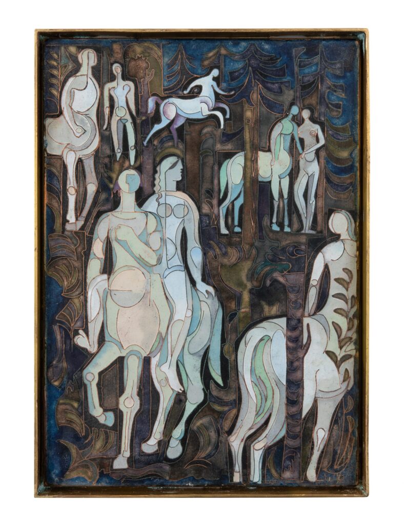 WALTER LOCHMÜLLER (1905 – 1992) Kentauren und Nymphen