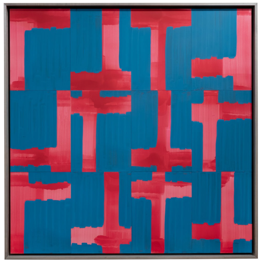 Rolf Poellet; o.T., 2021 (118 x 117 cm)