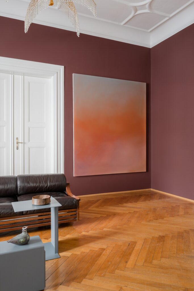 Maximilian Rödel prehistoric sunset ps b II installation shot
