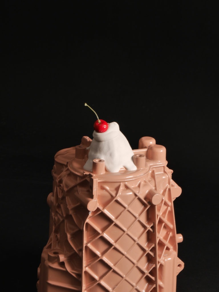 Aylin Langreuter Cherry on Top Sculpture #1