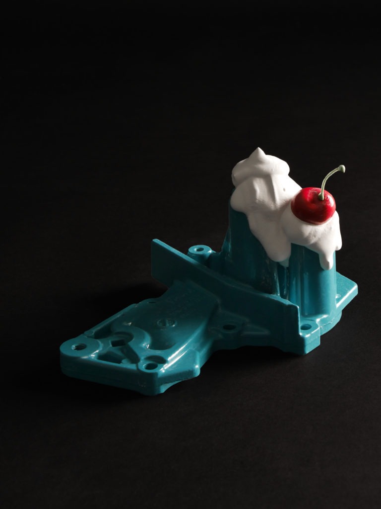 Aylin Langreuter Cherry on Top Sculpture #7