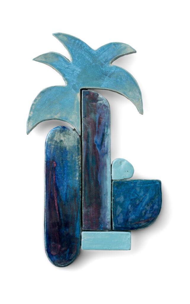 meltemi art – Palm (blau/aqua)