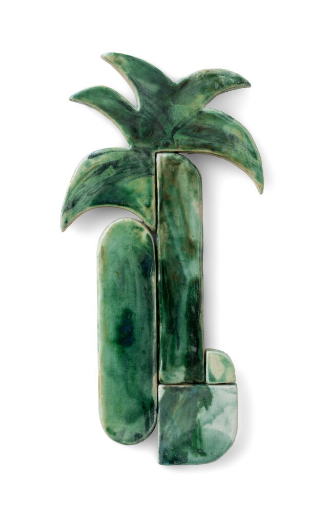 meltemi art – Palm (grün/weiß)