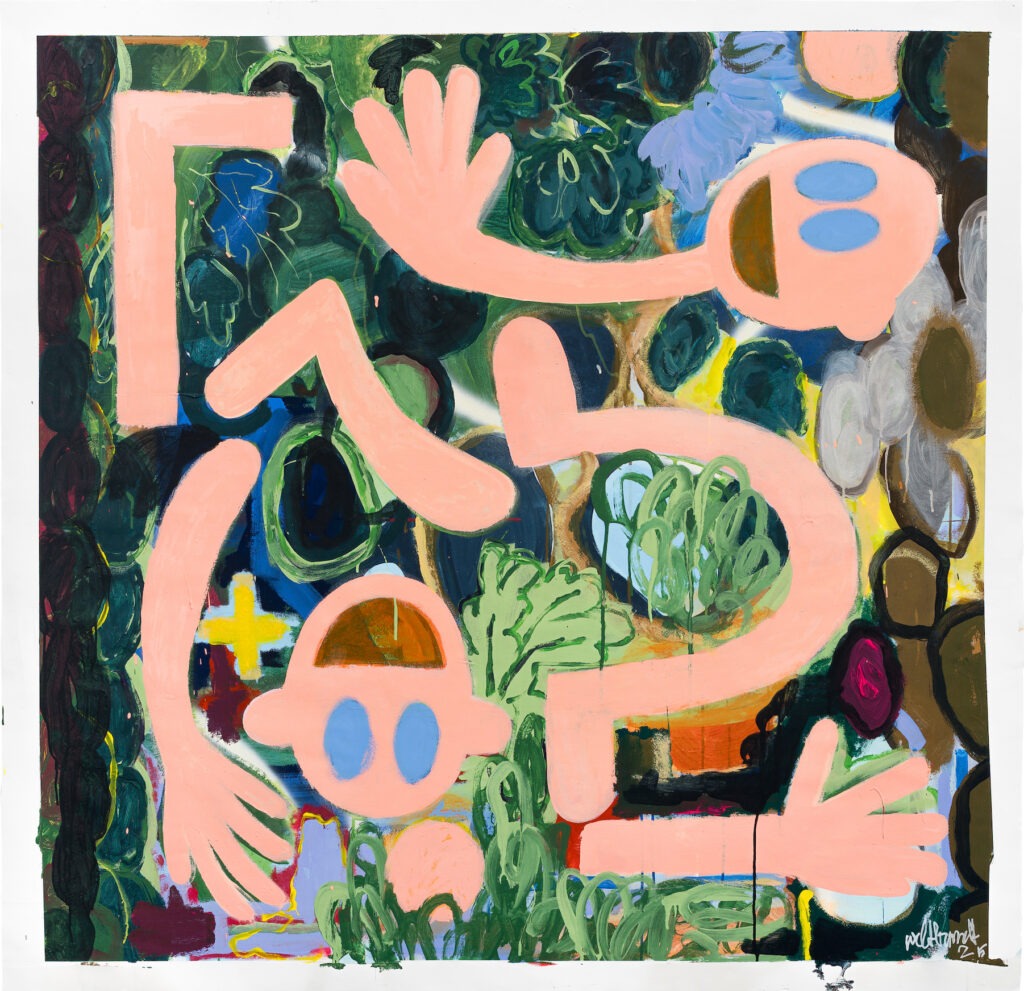 Björn Weltbrandt Wallbaum -Arbeiten auf papier – Tarzan und Jane