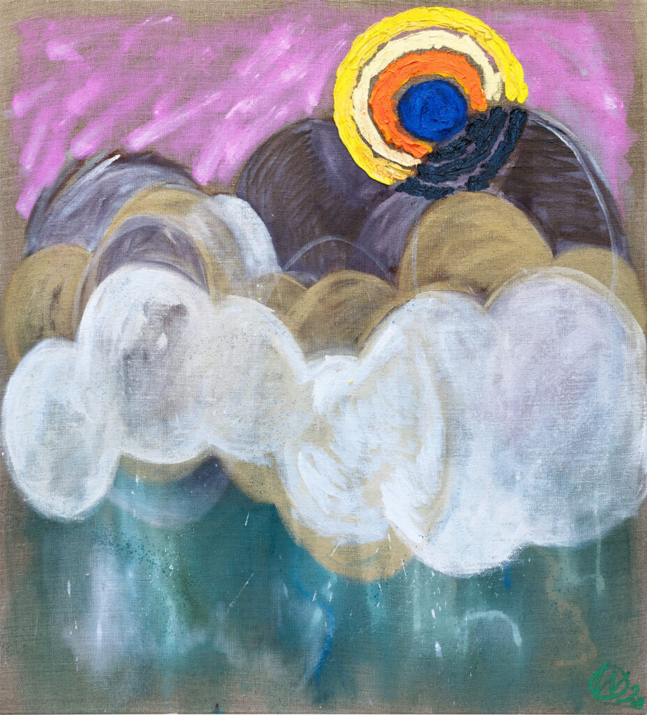 Björn Weltbrandt Wallbaum I Großer Wald mit Mond